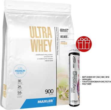 Maxler Ultra Whey Фисташки, белый шоколад 900 г