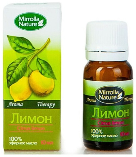 Mirrolla эфирное масло Aroma Therapy лимон 10 мл
