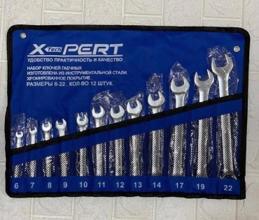 Xpert комбинированный Xp012 6 мм, 7 мм, 8 мм, 9 мм, 10 мм, 11 мм, 12 мм, 13 мм, 14 мм, 17 мм, 19 мм, 22 мм