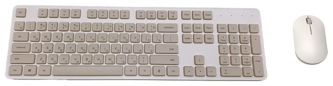 Клавиатура Xiaomi Wireless Keyboard and Mouse Set 2 WXJS02YM коричневый