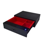 Сейф 716542168 ключевой, электронный, биометрический замок (480х150х400 мм)