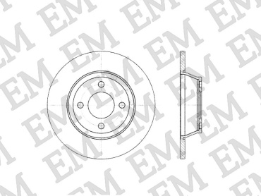 Диски Stellox передние 6020-4741-SX