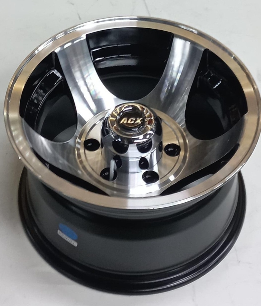 ACX Комплект дисков ACX 167 8.5x15/6x139.7 D110 ET-30 черный, серебристый 8.5x15/6x139.7 D110 ET30 серебристый, черный