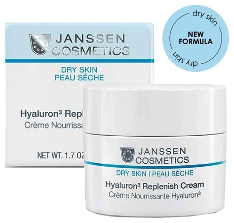 JANSSEN COSMETICS крем Hyaluron Replenish Cream для лица, для зоны декольте 50 мл