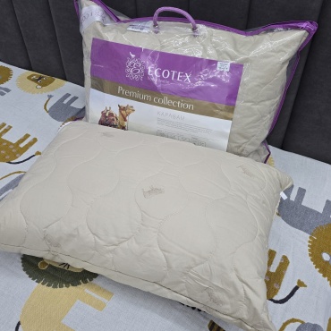 Подушка ECOTEX 50x70 см, верблюжья шерсть