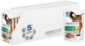 Perfect Fit кусочки в соусе курица 75 г 28 шт