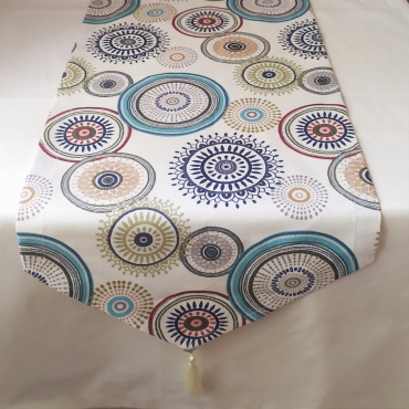 Дорожка на стол With love A.B. 160x45 см, полиэстер, хлопок, 1 шт