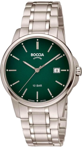 Кварцевые Boccia Titanium 3633-05 титан