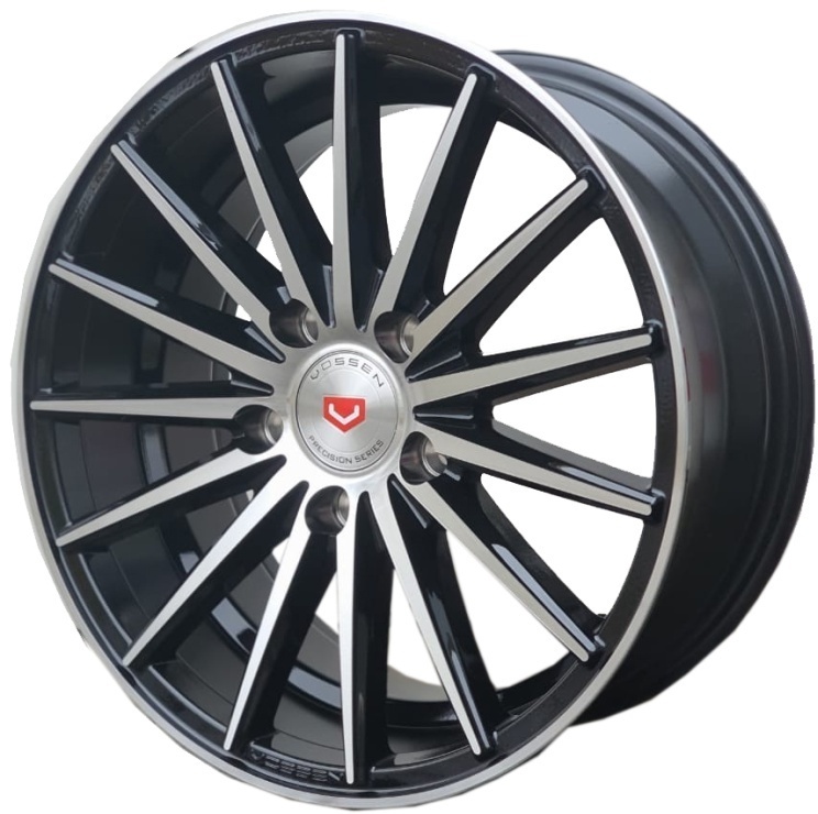 Vossen VFS-2 7x15/5x114.3 D67.1 ET35 серебристый, черный