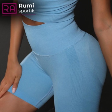 Спортивные шорты Rumi голубой