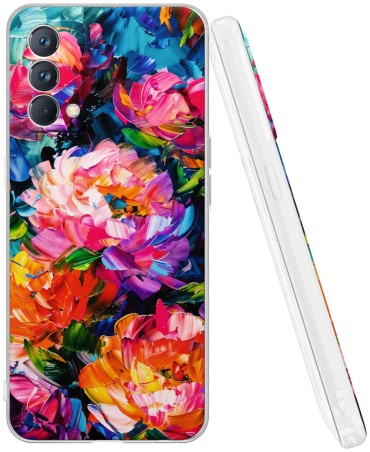 Чехол Mcover для Realme GT Master Edition рисунок