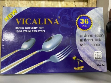 Набор столовых приборов vicalina plus 36 шт, серебристый 1