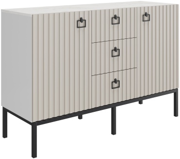 Комод АСМ Модуль Эдем, 130x45x90 см, бежевый