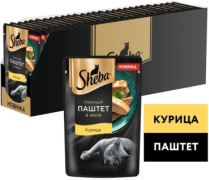 Sheba паштет курица 75 г 28 шт