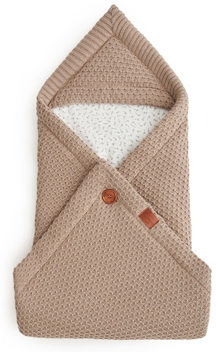 Конверт-одеяло Loom knits коричневый