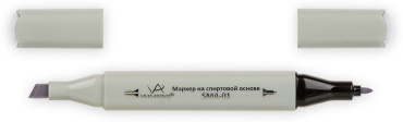 Маркер Vista-Artista 4680269628175, 1 шт, 7 мм, серый