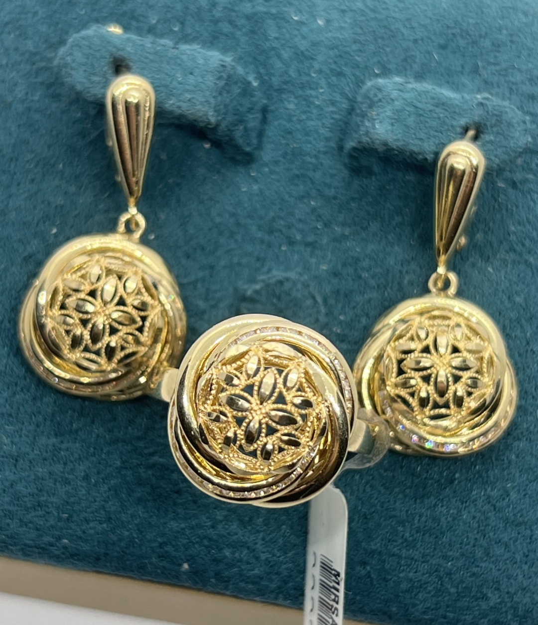Zhanar Gold Комплекты ювелирных украшений вес 8.24 г золото, без вставок