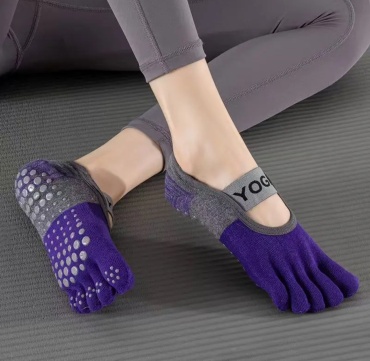 Подследники YOGA SOCKS 1 пара фиолетовый 36-40