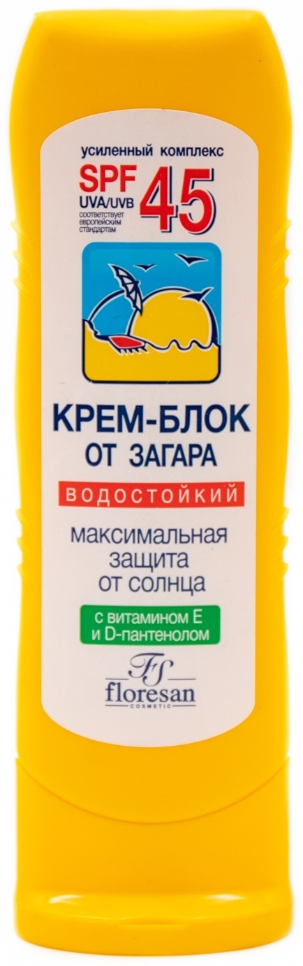 Купить Floresan Водостойкий SPF45 крем для тела 125 мл в Алматы ...