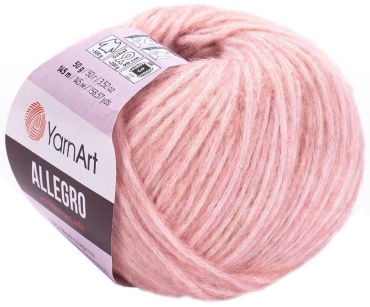 Клубок YarnArt Allegro 717 - Персиковый 145 м 50 г