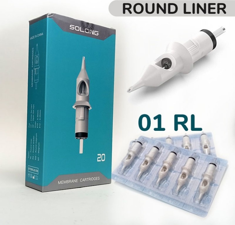 SOLONG 1201RL (35/01RL) Round Liner картриджи 5 шт