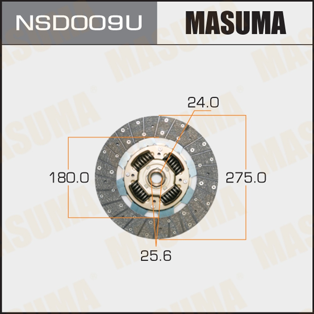MASUMA диск сцепления NSD009U