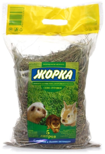 Жорка Сено луговое впитывающий 5 л