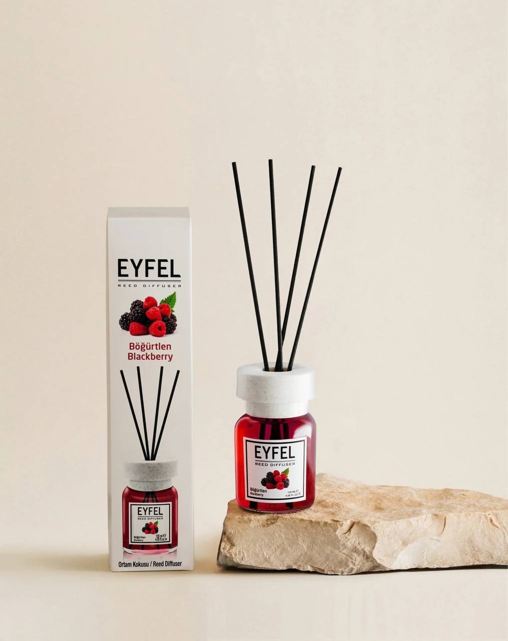 Диффузор с палочками Eyfel Ежевика 120 мл