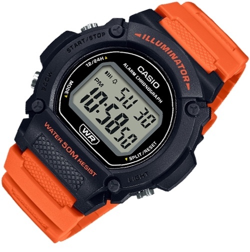 Кварцевые CASIO W-219H-4AVDF пластик