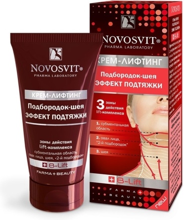 Novosvit крем Эффект подтяжки для зоны декольте 50 мл