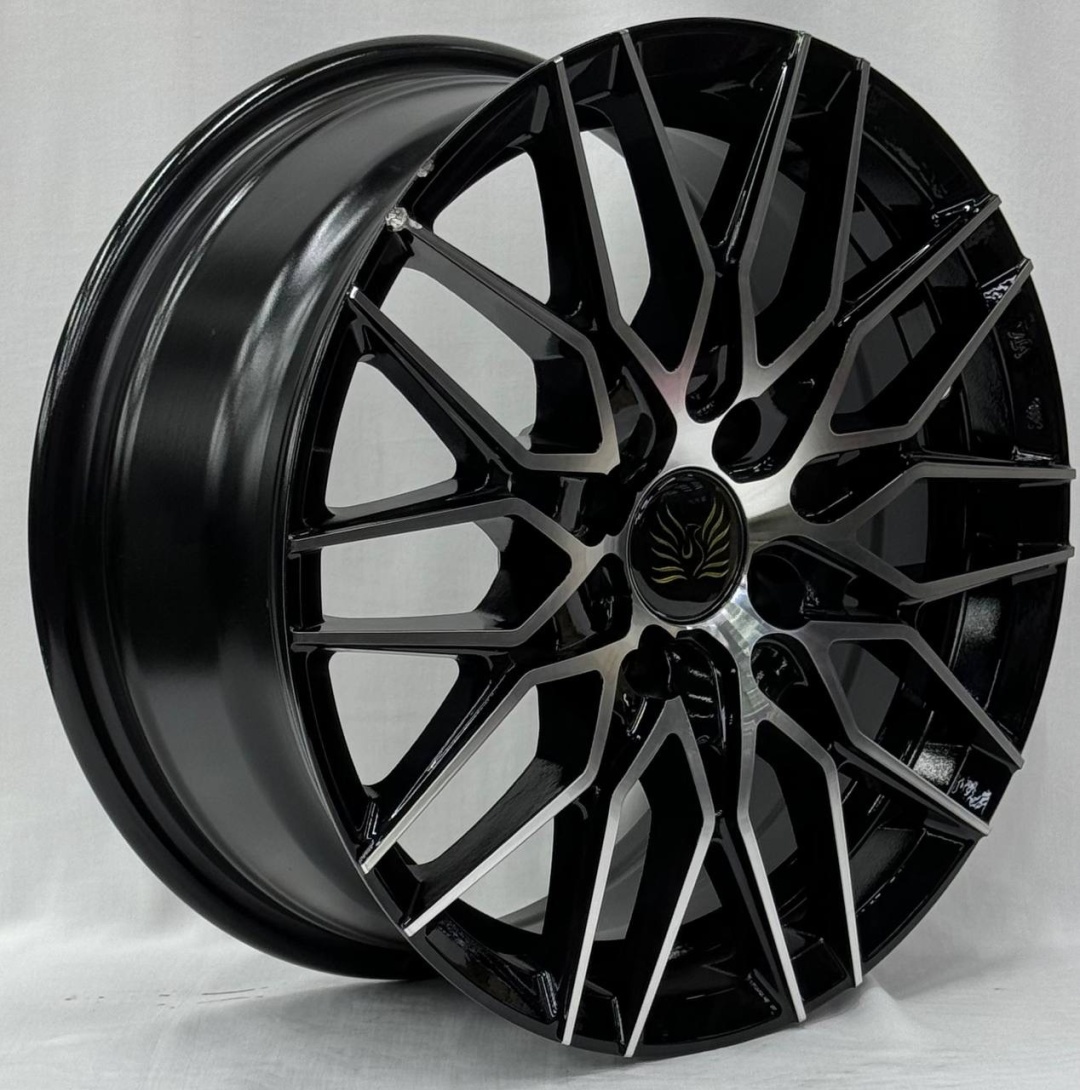 Bai Wheels 3351 6.5x15/4x100 D67.1 ET35 серебристый, черный