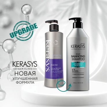 KeraSys Scalp Care против перхоти шампунь 400 мл