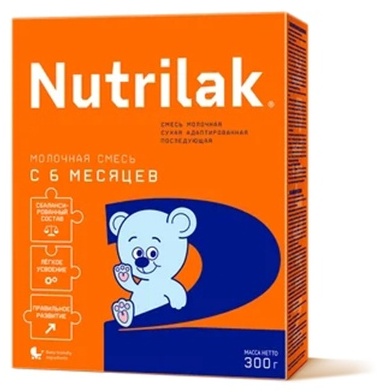 Купить Nutrilak Basic 2 6 месяцев 300 г в Алматы – Магазин на Kaspi.kz