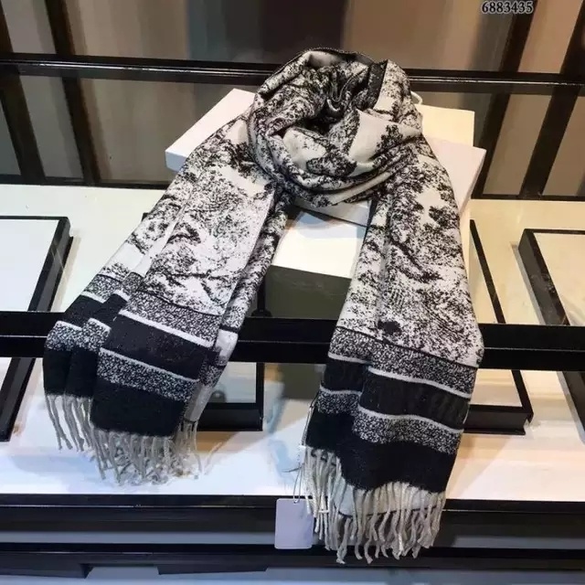 Палантин Cashmere хлопок, шерсть, кашемир 180 x 70 см