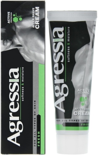 Agressia Fresh Softness moisture крем после бритья 75 мл