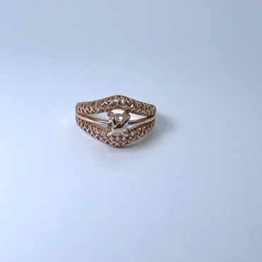 Кольцо Fallon Jewelry размер 19 медицинский сплав, ювелирный сплав, стекло