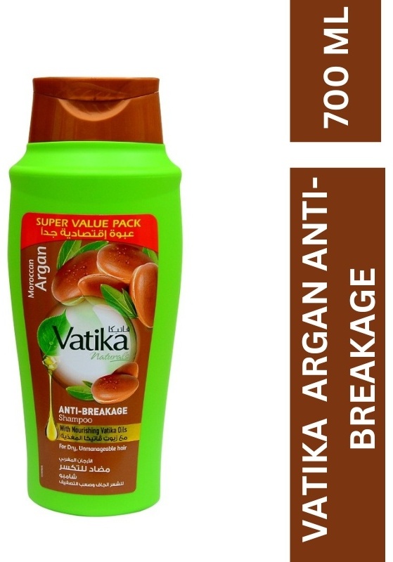 Vatika Naturals для поврежденных волос с Арганом шампунь 700 мл