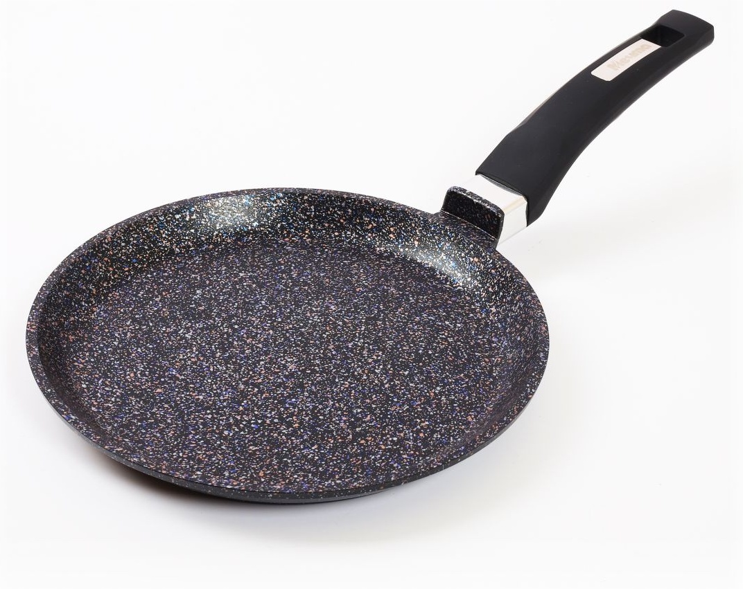 Блинная сковорода Мечта Granit Star Induction Pro 22 см с антипригарным покрытием, алюминий