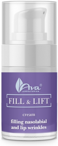 AVA Laboratorium крем FILL & LIFT cream filling nasolabial and lip wrinkles для лица 15 мл