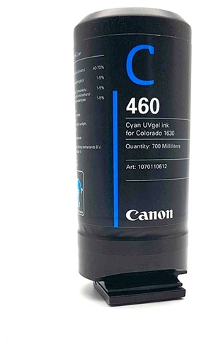 Купить Чернила Canon UVgel 460 Ink Cyan 700ml 1965C063AA 700 мл голубой ...