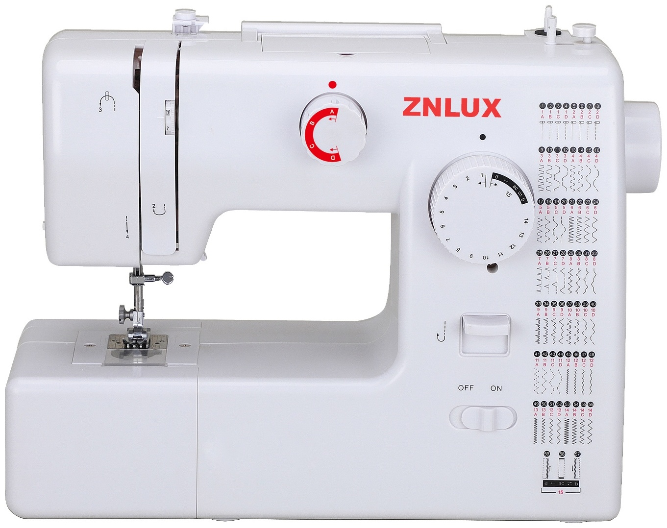 Швейная машина ZNLUX FHSM-705 белый