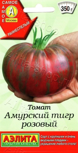 Аэлита Томат Амурский тигр розовый