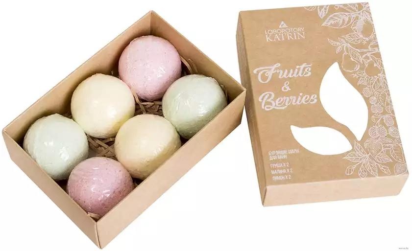 Laboratory Katrin Fruits Berries бомбочка 6 шт по 40 г