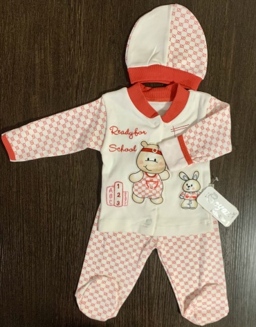 Комплект Beyaz Bebek белый, красный