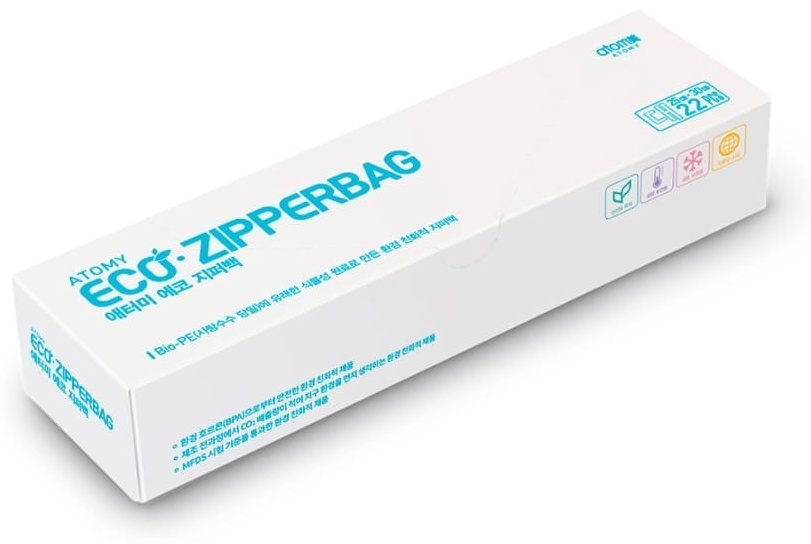 Atomy пакет F01804 для замораживания, для фруктов и овощей, для хранения продуктов 22 шт