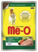 Me-O кусочки в соусе курица 80 г 1 шт