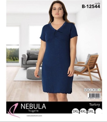 Ночная сорочка Nebula Lingerie синий