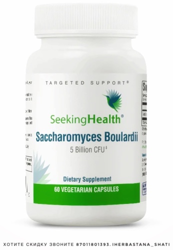 Seeking Health Saccharomyces Boulardii - seeking health капсулы 60 шт