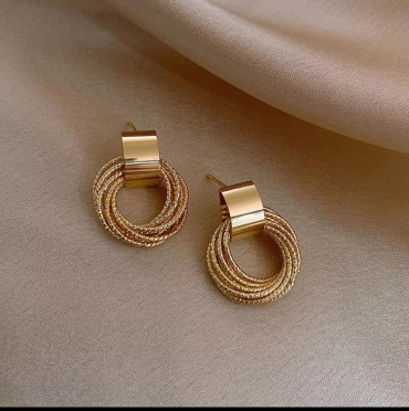 Серьги Fashion Jewelry титан, без вставок