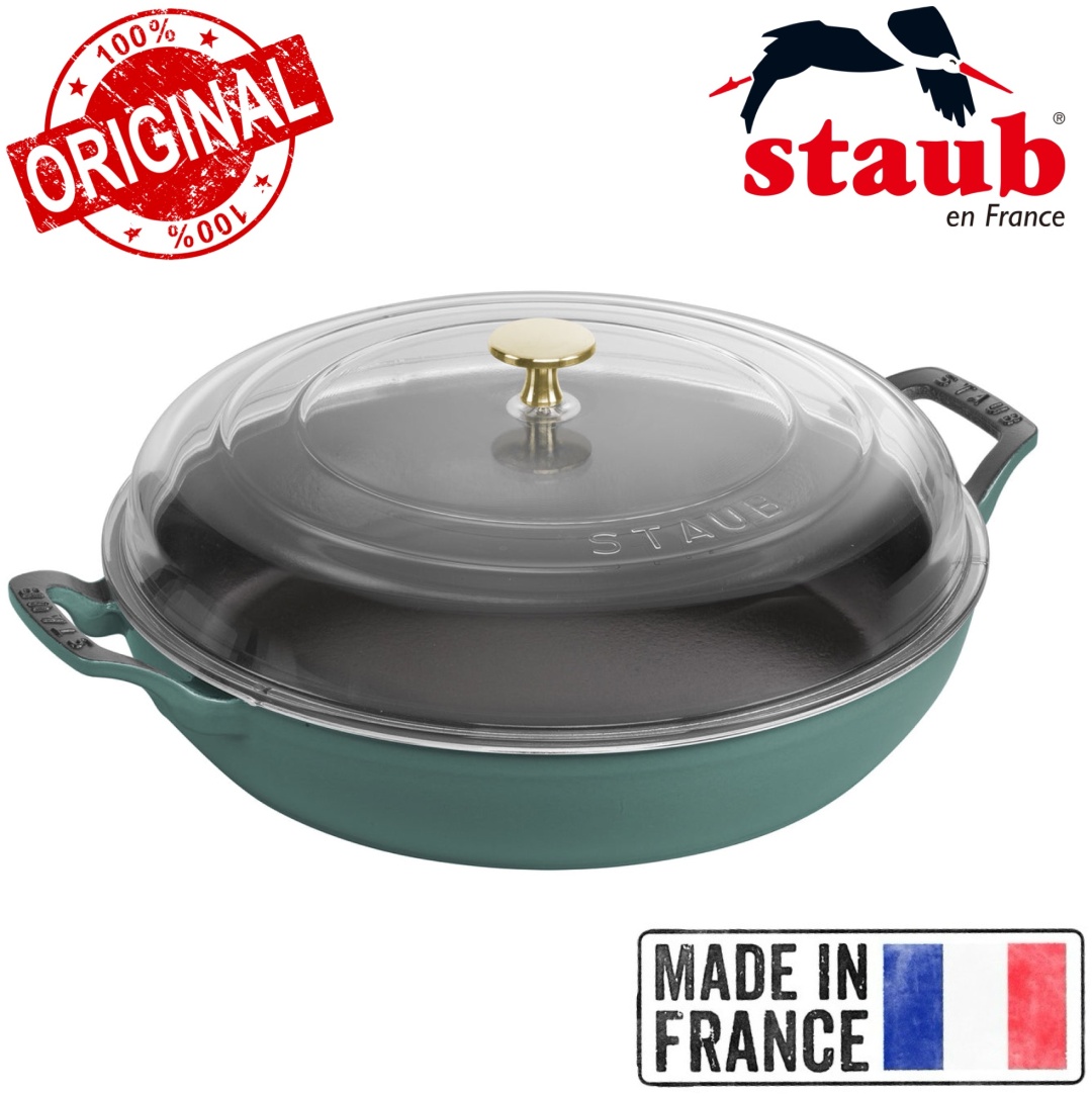 Сотейник 3.4 л, Staub France Eucalyptus  чугун